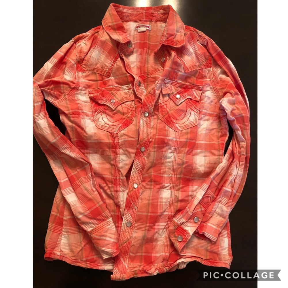 True Religion flannel shirt